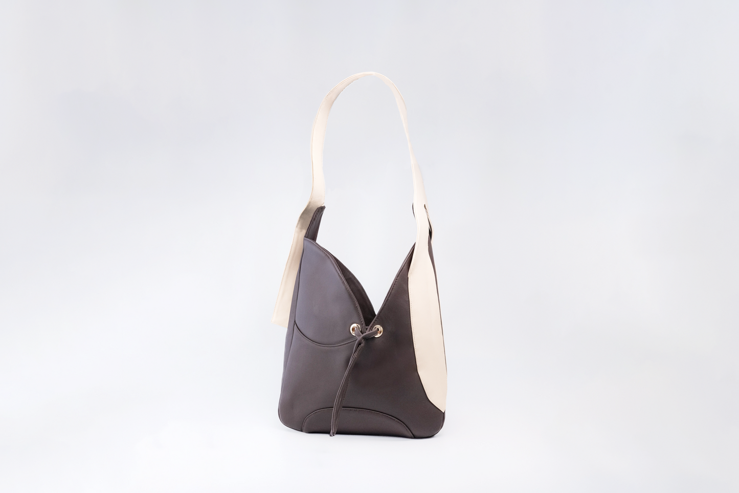 Tote Meraki de piel color moka, Luna Lenore